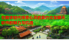在数字时代探索心灵的契约交友聊天软件的魅力与机遇