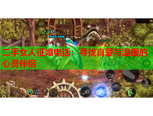 二手女人征婚电话：寻找真爱与温暖的心灵伴侣