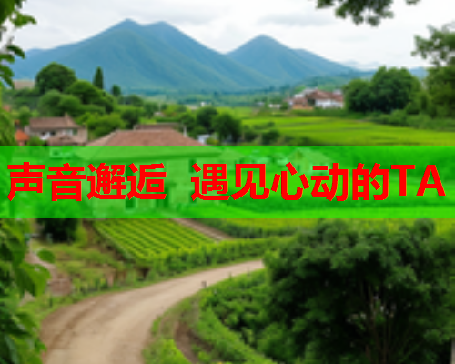 声音邂逅 遇见心动的TA